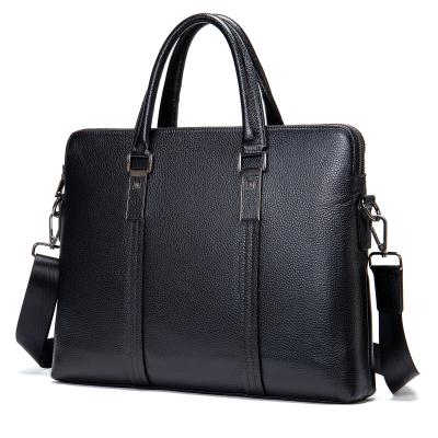 China Wholesale high quality geninue cowhide wholesale dropship Marrant Marrant luxury cheap laptop bags black for sale