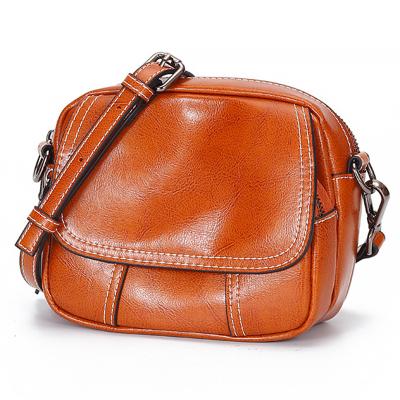 China New Westal Fashion Luxury Cowhide Genuine Leather High Quality Retro Cross - Body Shoulder Messenger Bags For Women for sale