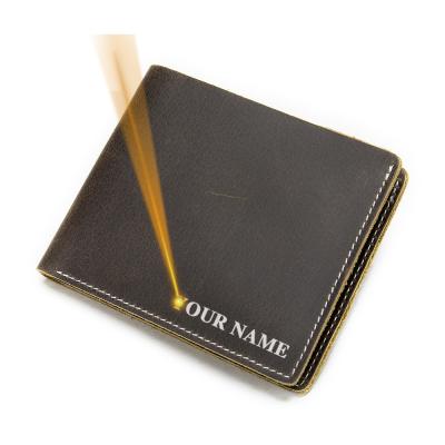 China Funny Waterproof 8811 Men's Travel Leather Credit Card Protector OEM RFID New Design ID Card Bifold Coin Wallet for sale