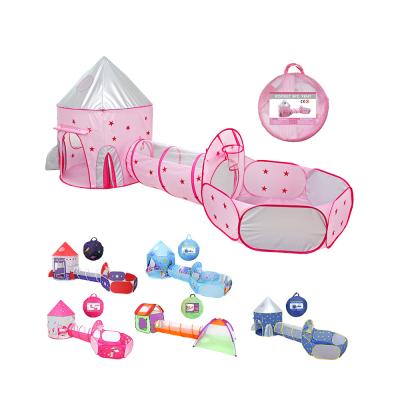 China Soft Toy Kids Ball Pit Tents And Tunnels Toddler Jungle Gym Play Tent With Play Crawling Tunnel Toy for sale