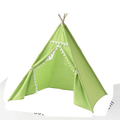 China 1.0M Portable Children Soft Tent Triangle Tent Baby Playhouse Outdoor Camping Room For Kids Indoor Outdoor Garden Playin0 for sale