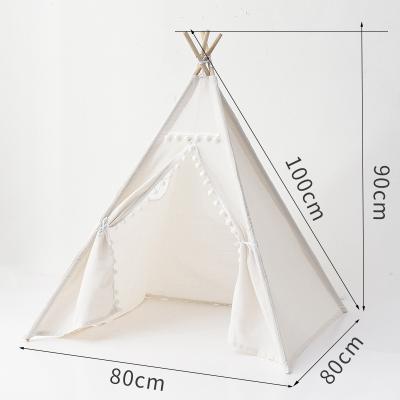 China Softly 1.0M Indian Style Tent Toy Tent Playhouse Children Castle Kids Tent For Indoor Outdoor Activity With Window for sale