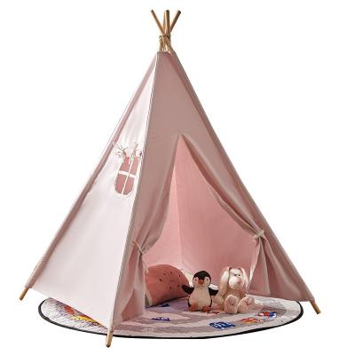 China Gently 2022 New Style 1.8M India Cotton Linen Kids Play Room Indoor Kids Tee Pee Tent for sale