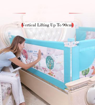 China Wholesale Anti-Fall Children's Anti-Fall Baby Factory Price Rail Crib Bed Barrier 1.9m Vertical Lift Bed Barrier for sale