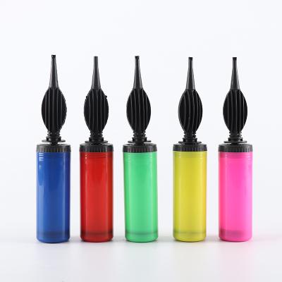 China 25*4.5cm Pump Balloon Heart Shaped Manual Pump Hand Push Inflator Portable Compressor for sale