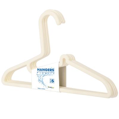 China SHOW Household Clothing Shirt Suit Hanger Durable Seamless Plastic Adult Multifunction Hanger Kids Clothing Hanger for sale