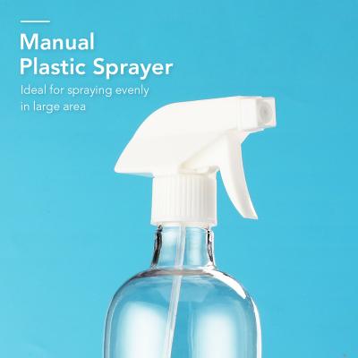 China Garden Spray PP Sprayer 28/410 Fast Shipping Plastic Garden Water Cleaning Mist Trigger Sprayer For Plastic Sanitizer Bottle for sale