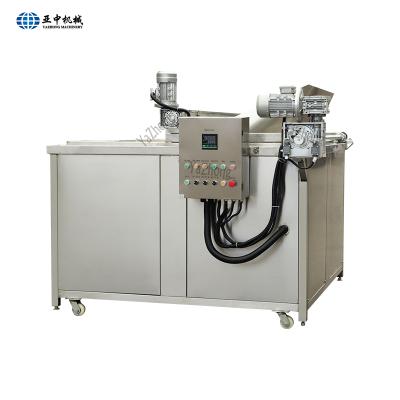 Chine Commercial industrial wholesale electric deep fryer vegetable processing plant batch taco potato deep fryer à vendre