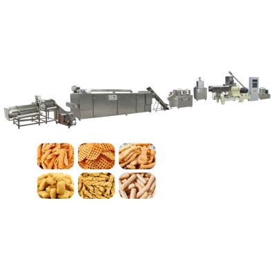 China High Capacity Core Filled Yazhong Factory Wafer Biscuit Machine Puff Snacks Processing Line for sale