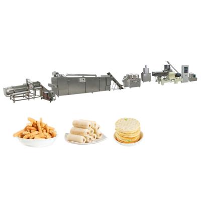 중국 High Capacity Yazhong Factory Price Core Snack Machine Corn Puff Snacks Filling Production Line 판매용