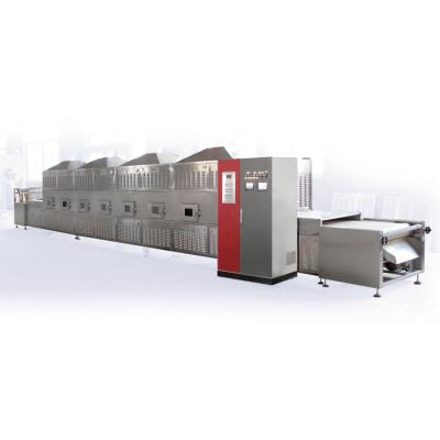 China Energy Saving Microwave Vacuum Drying Machine Mealworm Insect Drying Machine Industrial Tunnel for sale