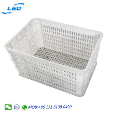 China Plastic Vegetable Mesh Transport Crate With High Quality for sale