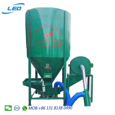 China Best Selling Low Carbon Steel Feed Making Machine For Chicken Heater Cylinder Mixer 300kg/h 500kg/h 1000kg/h for sale