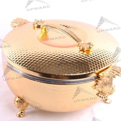 China Handsome Metal Stainless Steel Chafing Dish Insulation Barrel Convenient Food Warmer Set Heat Preservation Selling in Nigeria for sale