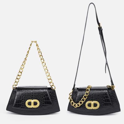 China Wholesale Elegant Women Fashion Niche Design Party Bag Fashion Shoulder Strap Handbag Chain Female Tote Bag for sale