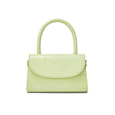 China Wholesale Women's Crocodile Pattern Crocodile Bag Fashion Handbag Lightweight Mini Bags Trendy Square Bag for sale