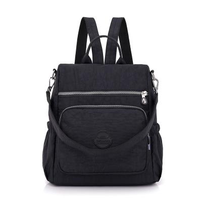 China 2021 New Arrival Anti Theft Black Children School Backpacks Waterproof Custom Women Backpacks School Bags College Student Backpacks for sale