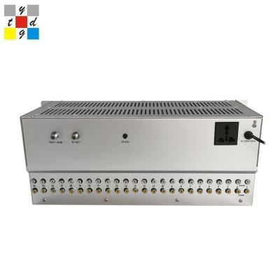 China FTTH FTTB FTTX Network Promotion Catv Headend Modulator 24 In 1 Fixed Channel RCA Input Analog Catv Modulator for sale