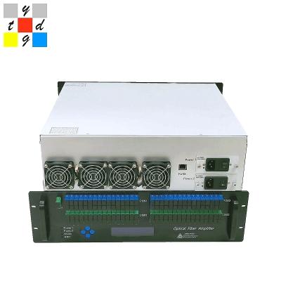 China FTTH Access YANTAI Yatai Optical WDM Amplifier Port 64 19DBM 1550nm Edfa 3 Year Warranty With WDM for sale