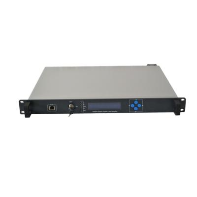 China 1550nm fiber optic high power catv single port edfa optical amplifier prices distribution warranty 3 years for sale