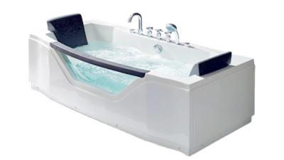 China 1700 X 750/900 Extra Large Whirlpool Bathtub And Shower Combo For Couples Hydromassage for sale