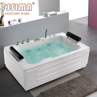 China 2 Person Indoor Whirlpool Hot Tub Spa Hydrotherapy Massage Bathtub 1750mm for sale