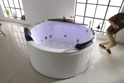 China Air Bubble Freestanding Bathtub 67 X 32 66 Inch Waterfall Jacuzzi Bathtub for sale