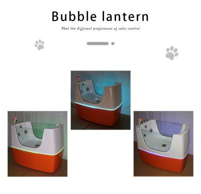 China Electric Pet SPA Bathtub Luxury Indoor Pet Shop hospital Big Dog Bath Tubs for sale