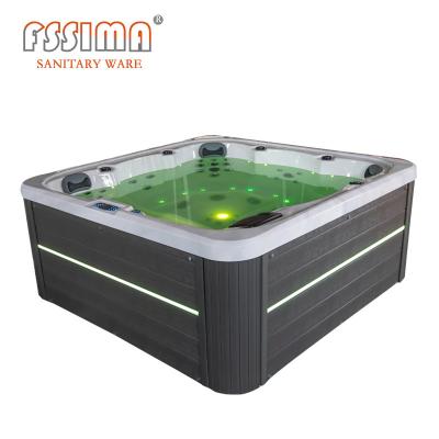 China 6 Persons Outdoor SPA Bathtub Acrylic Balboa Hot Tub Whirlpool for sale