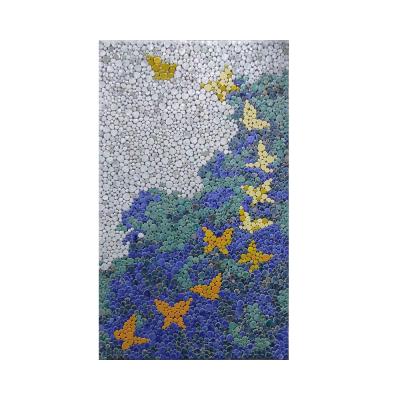 China Chinese style customize any pattern size, mosaic stone murals for indoor and outdoor walls, bathrooms and living rooms for sale