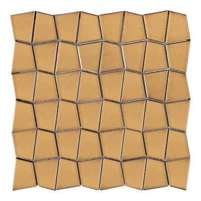 China Chinese style hot new product irregular ceramic mosaic tiles for bathroom living room walls and backdrops. for sale