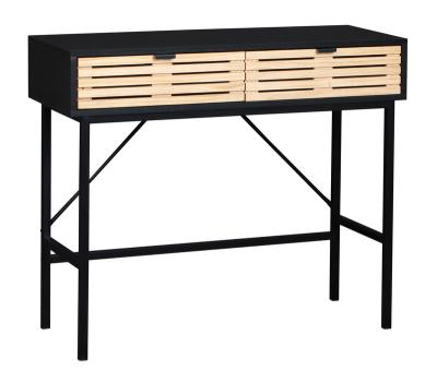 China Modern Storage Latest Design Furniture Console Table With Corner Timber Metal Console Tables Living Room Furniture Home Furniture for sale