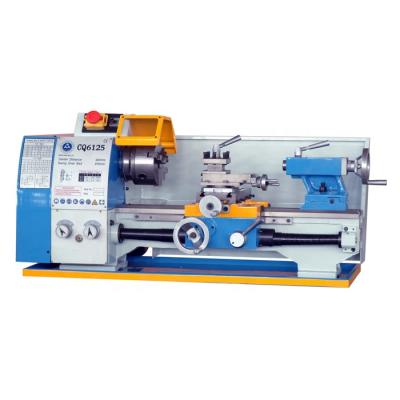 China CQ6125 x550 mini machine repair shops lathe machine for sale