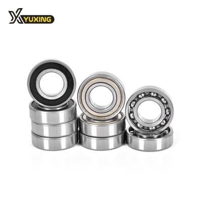 China Motorcycle Universal Bearing Parts Front Rear Wheel Engine 6201 6302 Deep Groove Bearings For 125CC 150CC 200CC CG GN Motorcycle for sale