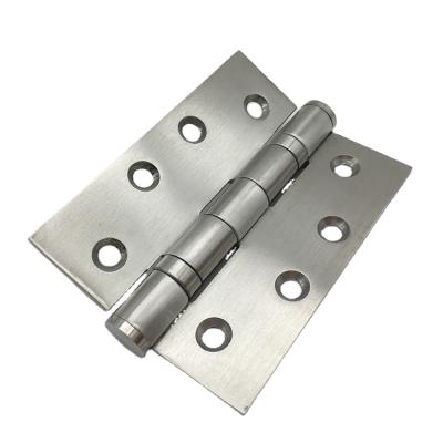 China 4 Inch Stainless Steel Flat Door Hinge Ball Bearing Traditional Fire Door Hinge for sale