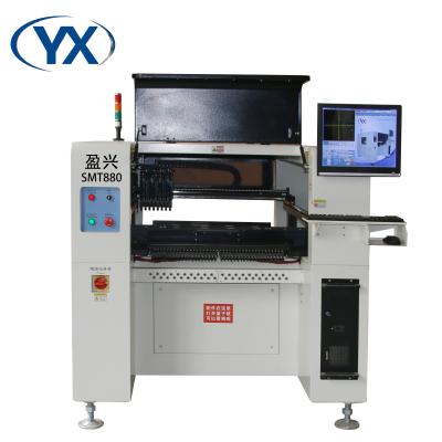 China 0201/40*40mm factory outlet pcb product machine transfer machine SMT880 with 8 heads and 80 drivers for sale