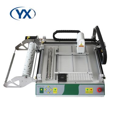 China 20mm*20mm--340mm*340mm high capacity automatic operation SMT machine TVM802A (stock to EU) with high speed 2 heads and 29 conductors for sale