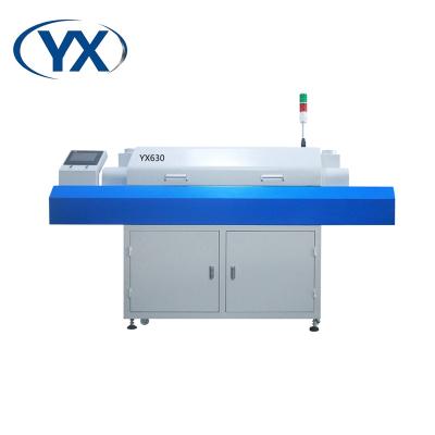 China Factory Temperature Stable Reflow Oven Machine YX630 with 6 Temperature Zone for SMT Production Line for sale