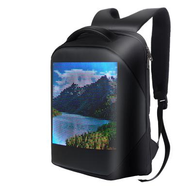 China With USB Supplier LED Bagpack China APP Control Advertising Hot Sale for sale