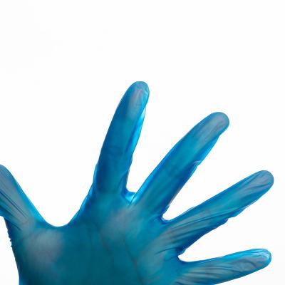 China Competitive Price High Quality Powder Free Blue Vinyl Gloves From Personal Care China Manufacturer for sale