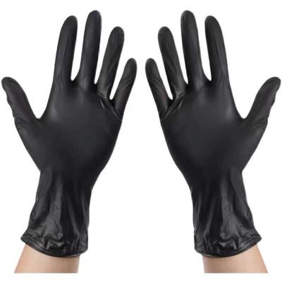 China Wholesale Personal Care China Black Latex Gloves Powder Free Nitrile Glove Making Machine for sale