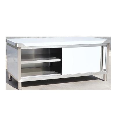 China Commercial Restaruant Kitchen Low Price High Quality Stainless Steel Work Table With Undershelf for sale