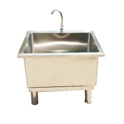 China Without Faucet Stainless Steel Mop Sink Mop Pool For School, Factory, Restaurant, Hotel for sale