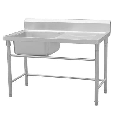 China Without Faucet Warehouse Price Commercial Sink Stainless Steel Sink for sale