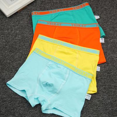 China Antibacterial Wholesale Fashion Kids Boxer Shorts Cotton Teenager Brief Boys Underwear for sale