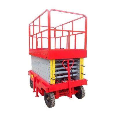 China China Factory Customized Various Height Scissor Lift Lifting Car 1800*1200 (mm) for sale