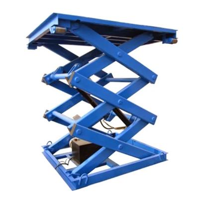 China China Supplier Supply Fixed Hydraulic Scissor Car Lift Lifting Equipment Cargo Fixed Car Scissor Lift for sale