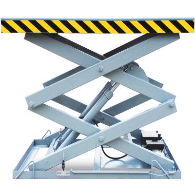 China Electric Stationary Platform Scissor Lift Hydraulic Table Scissor Lift Warehouse Mate for sale