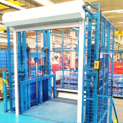 China Provide Guide Rail Modern Cargo Elevator Manufacturer Hydraulic Freight Elevator Lift Platform for sale