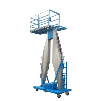 China Folding Ladders 10m Electric Lifting Equipment Telescopic Aerial Ladder for sale